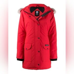 Canada Goose Trillium Parka Heritage Jacket Red Rouge Womens - S/P NWT